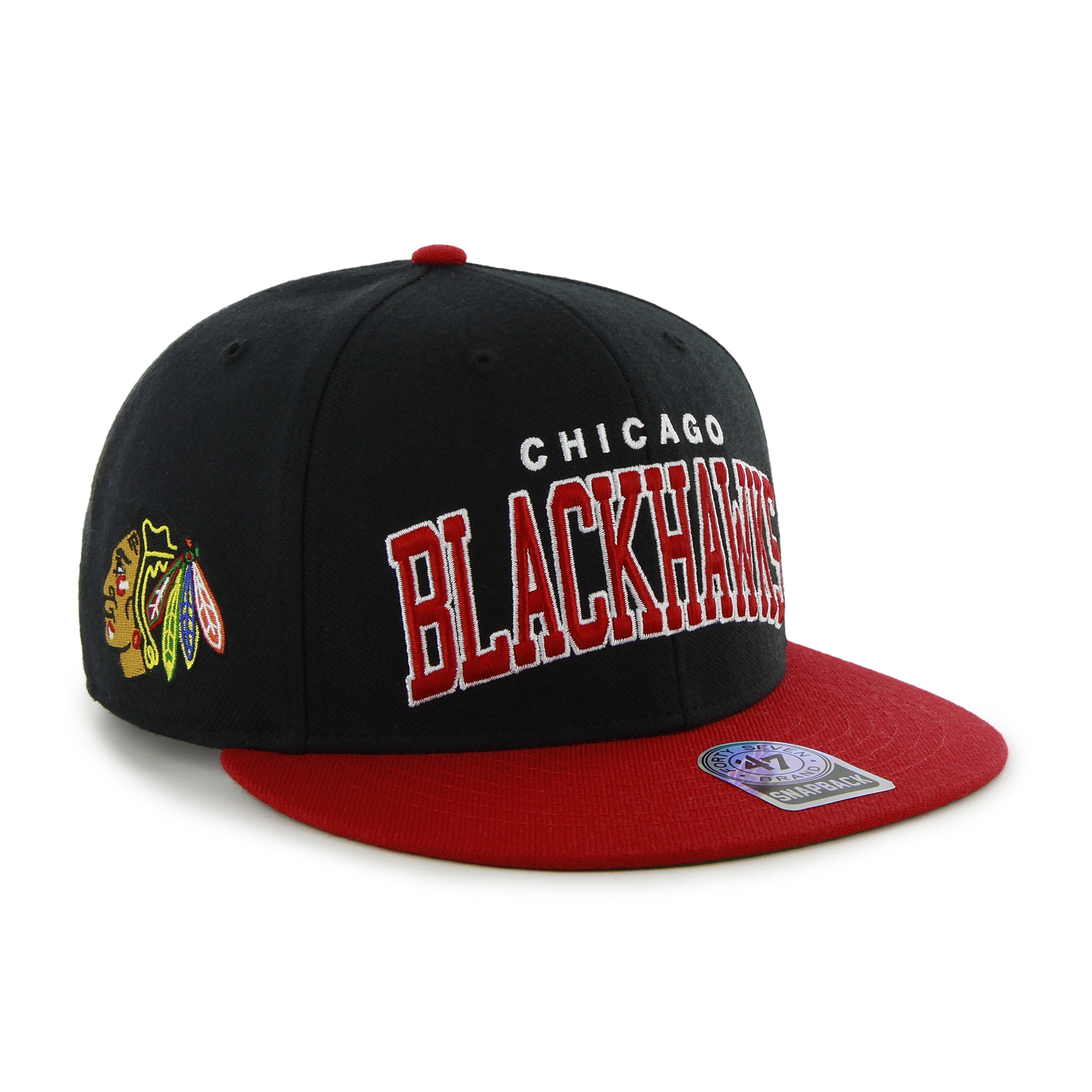 CHICAGO BLACKHAWKS BLOCKSHED '47 CAPTAIN