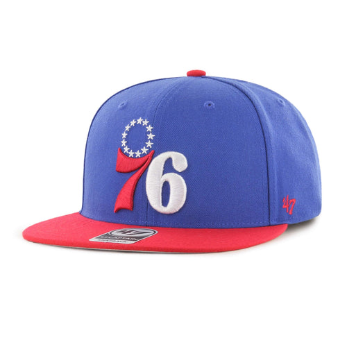 PHILADELPHIA 76ERS NO SHOT TWO TONE '47 CAPTAIN