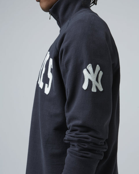 NEW YORK YANKEES BANKS '47 HARRIS SCRIMMAGE 1/4 ZIP