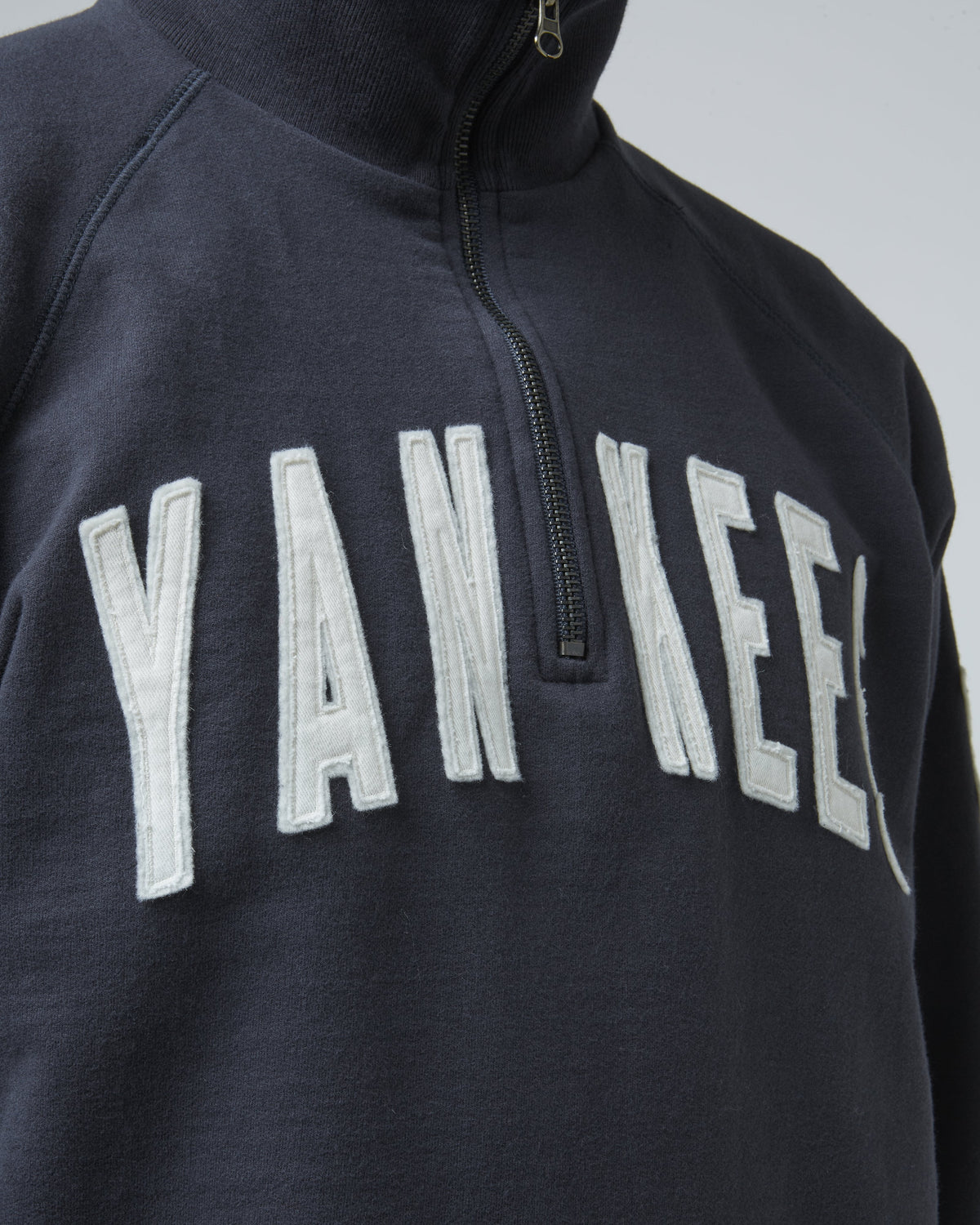 NEW YORK YANKEES BANKS '47 HARRIS SCRIMMAGE 1/4 ZIP