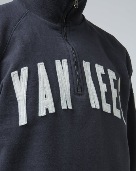 NEW YORK YANKEES BANKS '47 HARRIS SCRIMMAGE 1/4 ZIP