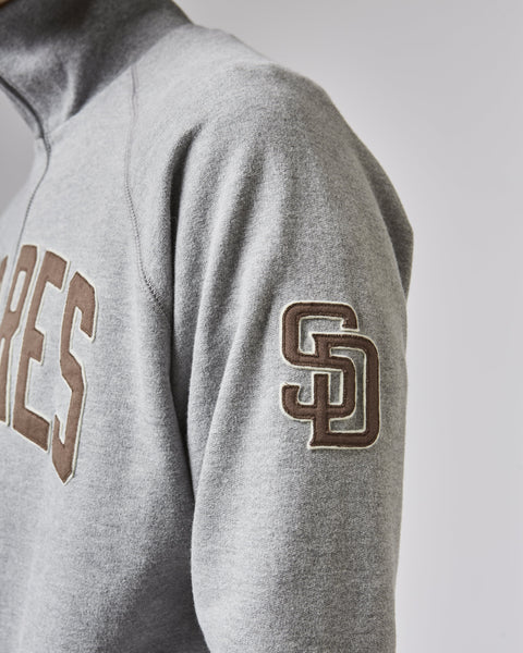 SAN DIEGO PADRES BANKS '47 HARRIS SCRIMMAGE 1/4 ZIP
