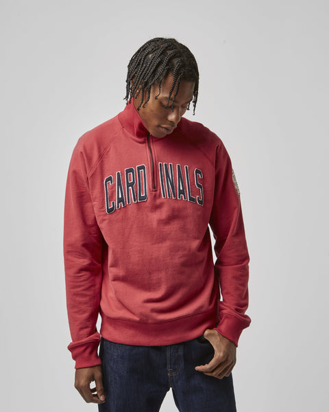 ST. LOUIS CARDINALS BANKS '47 HARRIS SCRIMMAGE 1/4 ZIP