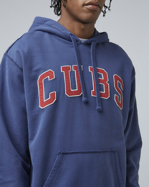 CHICAGO CUBS RELIC '47 HARRIS SCRIMMAGE HOOD