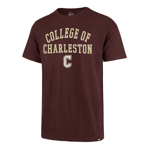 COLLEGE OF CHARLESTON COUGARS CLASSIC TRACK '47 SCRUM TEE