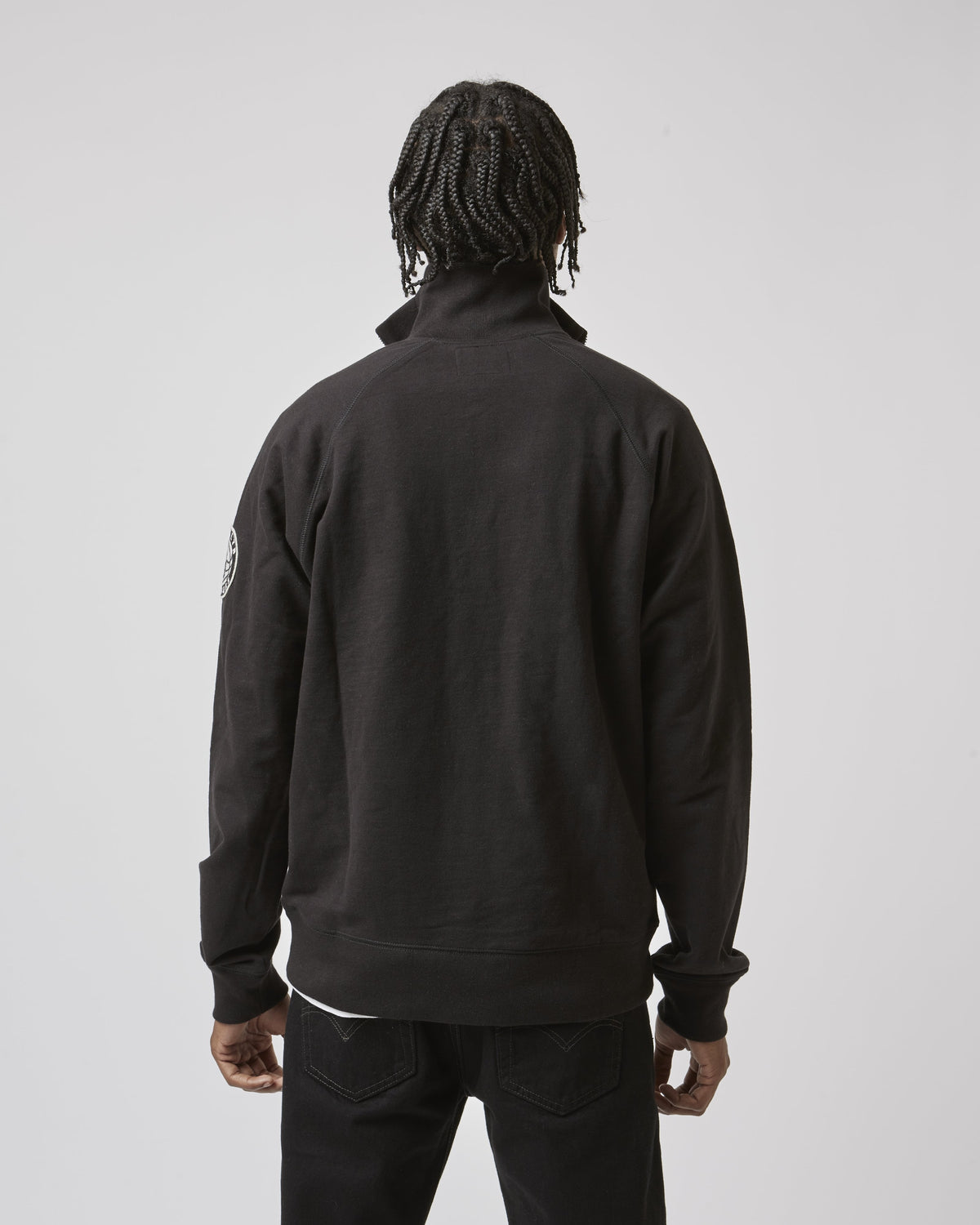 BROOKLYN NETS BANKS '47 HARRIS SCRIMMAGE 1/4 ZIP