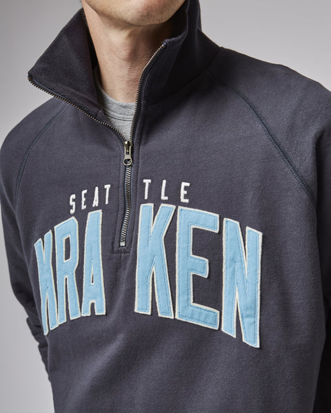 SEATTLE KRAKEN BANKS '47 HARRIS SCRIMMAGE 1/4 ZIP