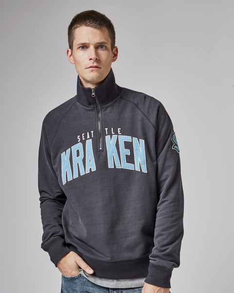 SEATTLE KRAKEN BANKS '47 HARRIS SCRIMMAGE 1/4 ZIP