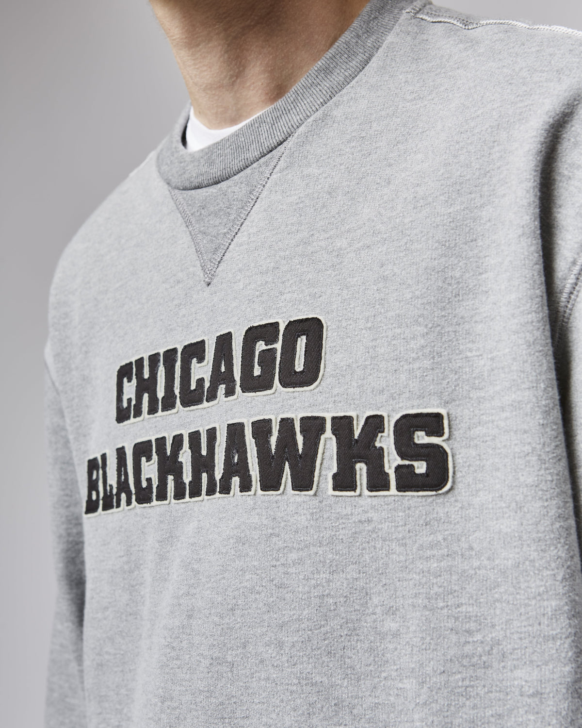 CHICAGO BLACKHAWKS RAREFIELD '47 HARRIS SCRIMMAGE CREW