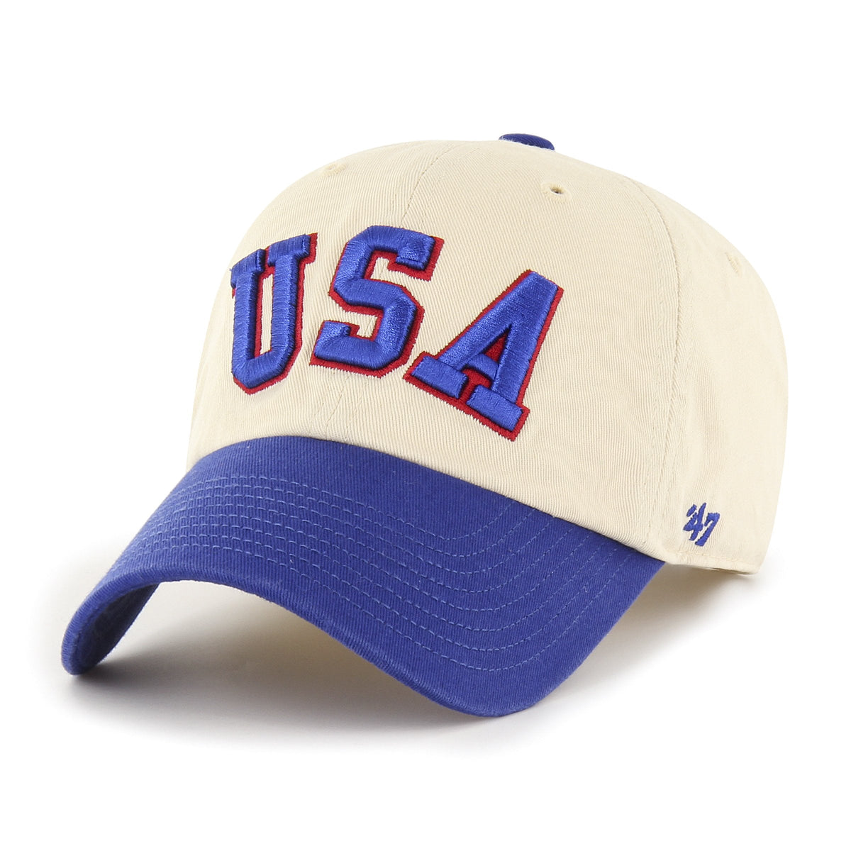 USA HOCKEY MIRACLE ON ICE TWO TONE '47 CLEAN UP